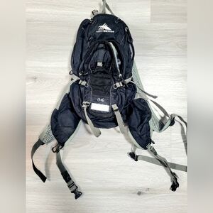 High Sierra Black and Gray Backpack- Aircooled